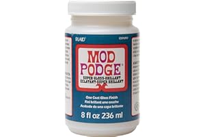 Mod Podge, Water-based Sealer, Glue and Finish, Super Thick Gloss Finish, CS11297, 236 ml Bottle