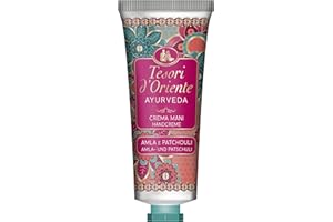 ‎TESORI D’ORIENTE TESORI D'ORIENTE HANDCREME AYURVEDA 75ML, zarte Handcreme mit Amla-Fruchtextrakt, Sesam-Öl, Aloe vera und Calendula, Ritual für Körper & Sinne
