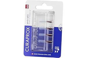 ‎CURAPROX Curaprox Interdentalbürste Nachfüllpackungen CPS 405 Perio - Für mittelgroße Lücken/Ultrafeine Filamente für präzise Reinigung/Kirschrosa / 4er Pack/Designed in der Schweiz