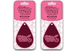 Juicy Blast Cherry Car Air Freshener, Pack of 2