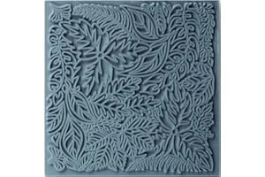 DARWI Cernit Texture Plate, Leaves, One Size