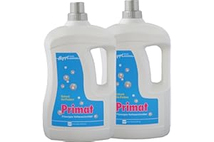 ‎GLATTOL Hepp GmbH & Co KG – Primat Vollwaschmittel-Konzentrat flüssig 6000 ml (2 x 3000 ml Henkelflasche) 170 WL