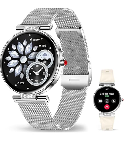 OUKITEL BT10 Smartwatch Uomo - 1,43" Orologio Touchscreen Funzione