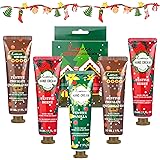 Creme Set Regalo di Natale, Mani Secche e Screpolate Piedi Corpo Idratante Profumo Giorno Notte - Assorbe Rapidamente, Buon O