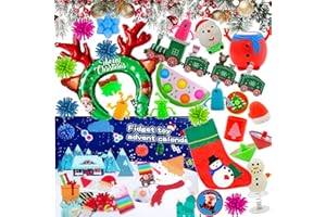 TKGEOUE Calendario dell'Avvento Fidget,24 giorni Calendario dell'Avvento Fidget Toy, Pop Set Bubble Toy antistress, scatola regalo di Natale per ragazzi, ragazze, adolescenti, adulti.