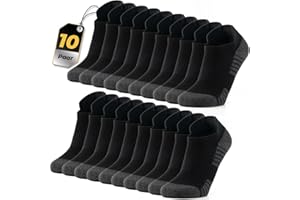 Alaplus Sneaker Socken Herren Damen atmungsaktive Sportsocken aus Baumwolle Hochwertige kurze Laufsocken 10 Paar/5 Paar