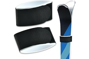 Zecouk Ski Straps Correas de Esquí Accesorios Snowboard Ajustable para Esquís, Bastones y Equipos de Esquí