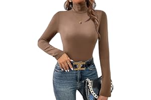 Ekouaer Maglia Termica Donna Intimo Termico Donna Maniche Lunghe Pizzo Abbigliamento Termico, S-XXL