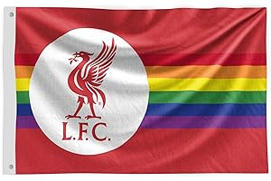 FOCO Liverpool FC Rainbow 5x3 Flag