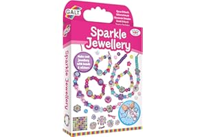 Galt Toys, Sparkle Jewellery, Craft Kit for Kids, Ages 5 Years Plus