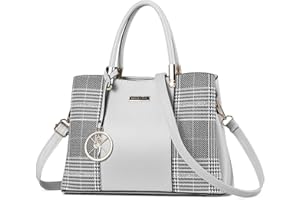 VINBAGGE Sac à main bandouliere en Cuir PU pour Femme Messenger Hobo Sac Fourre Tout Grande capacité pour le Travail Shopping Party Voyage