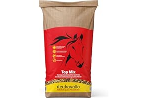 deukavallo Top Mix 25 kg | Pferdefutter | Leicht verdauliches Krippenfutter | Ergänzungsfuttermittel für Pferde | für alle Pferde und alle Altersklassen…