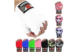 BE SMART INTERNATIONAL LTD Hand Wraps Bandages Fist Boxing Inner Gloves Mitts MMA Cotton Pair