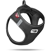 Classic Vest Harness Air Mesh with curli D-Ring Buckle Black L