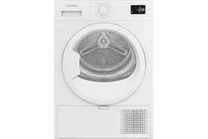 Sèche-linge pompe à chaleur Indesit C YD 92D WW IT – 9 kg, pose libre, classe énergétique E, filtre 2 en 1, cycle rapide, coton éco, rafraîchissement