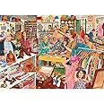 The House of Puzzles - Charity Bargains Jigsaw - 1000 Piece Jigsaws For Adults, Artist Illustrated, Scenic Landscape, Deluxe Puzzle Gifts