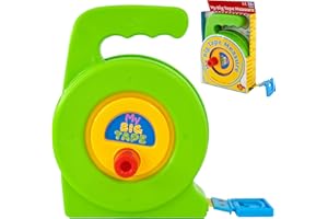 THE MAGIC TOY SHOP Tape Measure Kids Toy First DIY Childs Learning Pretend Role Play Educational Toy