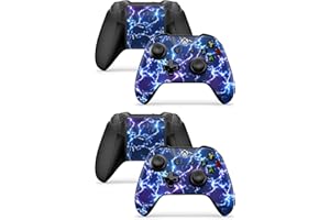 giZmoZ n gadgetZ GNG Xbox One X, Xbox One S, Xbox One Motiv: Electric 2er-Set mit Aufklebern für Controller