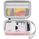 Leayjeen Protective Case for Digital Camera, Compatible with Kodak EKTAR H35, Hard EVA Case (Case Only) Pink