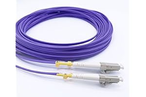 Elfcam LC/UPC do LC/UPC OM4 Multimode Duplex, podwiązka światłowodowa 50/125um LSZH (20M)