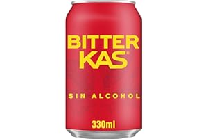 Bitter KAS - Boisson rafraîchissante sans alcool - 330 ml - [lot de 6]
