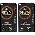SKYN® Large (XL/King Size) Non-Latex Condoms, Pack of 10 x 2