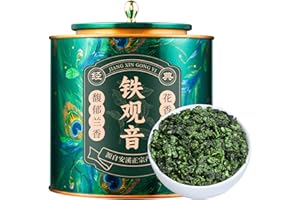 HQZMCTE Premium Anxi Tie Guan Yin Oolong Tee, Starkes Aroma 500g (250g * 2) Frischer Und Süßer Nachgeschmack