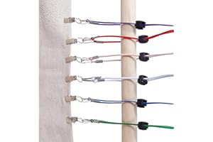 NICENEEDED 24 Pieza de Clips Laterales para Punto de Cruz, Clip de Lienzo Universal para Labores de Costura, Soportes para Bastidores de Bordado de Punto de Cruz