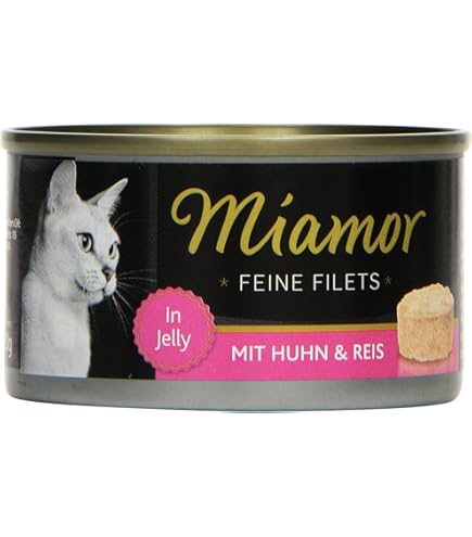 Miamor fijne filets in Jelly Thunvis & Reis, 12 stuks (12 x 185 g