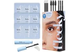 Fleeky ögonbryn lyftset med styling glue och keratin vård – DIY Brow Lift Kit – Voluminösa & Definierade ögonbryn – Skonsam och enkel – varar upp till 4-6 veckor – Tillverkad i EU