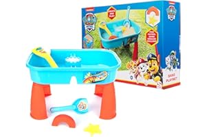 Paw Patrol- Mesa de Arena, Multicolor, Small (Sambro PWP23-3757)