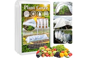 Diealles Shine Tessuto Non Tessuto per Piante, 2.5 x 10M Telo Antigelo per Piante, Copri Piante Inverno Protegge Fiori e Ortaggi da Freddo Gelo Vento