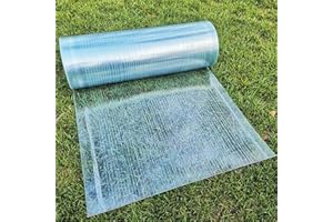 NIANXINN Polycarbonate Roofing Sheet,0.8mm Glassfiber Panel Easy to Bend & Cut,UV Resistant Greenhouse Canopy Window Awning Outdoor Polycarbonate Solid Sheet Rain Shelter Replacement (0.6x3m(2x9.8ft))