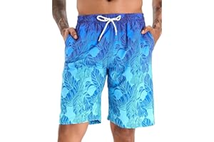 APTRO Bañador Hombre Corto Ropa Hombre Secado Rápido Natacion Surferos con Forrado Hawaianos Vacaciones Tallas Grandes