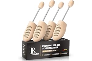 JK Trade® Tendicascarpe da uomo di alta qualità, in legno di loto, per aumentare la forma, per lavoro, taglie 36-48