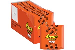Reese's Mini's Peanut Butter Cups, sacchetti resealable 4 x 90 g dagli Stati Uniti (4)