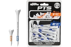 PRIDESPORTS Pride Professional Evolution Lot de 50 Tees de Golf en Plastique, Mixte, Professional System Evolution Plastic