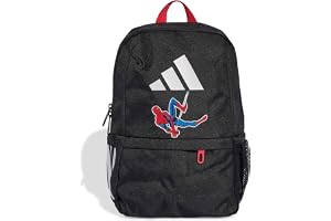 adidas Marvel Spider-Man Backpack Kids, Recycled Polyester, Black