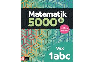 Matematik 5000+ Kurs 1abc Vux Lärobok Upplaga 2021