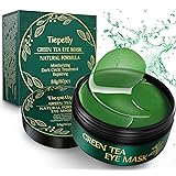Collagene Patch Occhi, Maschera Occhi al Tè Verde, Patch Occhiaie e Borse，Anti Occhiaie, Anti Rughe, Rimuovi Borse e Puffines