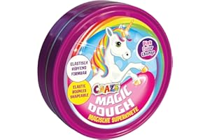 Szał Magic Dough Inteligentne ciasto w 70g blaszki zestaw ciasta jednorożca Jednorożec Ciasto dziecięce różowe, różowe lub fioletowe - wstępny wybór niemożliwy - magiczne ciasto od 3 lat 58917