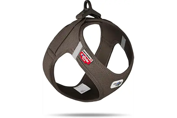 Vest Harness curli Clasp Air-Mesh Brown S