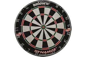 Unicorn Dynamite Dart Board Staple Free Bullseye Round Wire
