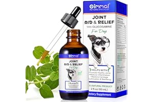 OBNOSWLPJMN Joint Supplements for Dogs Pain Relief For Dogs With Glucosamine Joints Supplements for Senior Dog Improve Mobility & Flexibility Pet Supplement for Older And Stiff Dog, Beef Flavor - 60 Ml