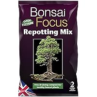 Bonsai Focus Repotting Mix Mischung für Bonsais, zum Umtopfen, 2 l