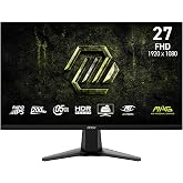 MSI MAG 275F E20 27 Inch FHD Gaming Monitor, 1920 x 1080 Rapid IPS, 200Hz, 0.5ms, Frame-Less, Vesa Mount, Black