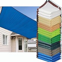 Telo Ombreggiante Effedielle&reg; - Rete Ombra 90% Schermatura, Con Asole E Fascette, Per Esterni