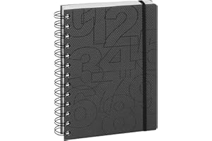 Exacompta - 18447E - Agenda journalier Forum Preston - 12 x 17 cm - Août 2025 à juillet 2026 - Coloris aléatoire