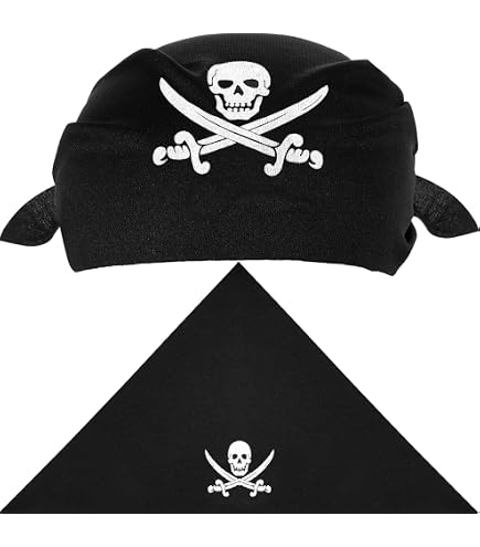 100 Cure-dents Drapeau Pirate AhfuLife - Déco Cocktail Halloween
