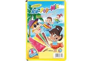 Woogie Wassereis Stangen Mix 10x40ml | Fruchtiges Wassereis zum Selber-Einfrieren | Sommer-Erfrischung für Kinder & Partys | Praktisch, lange haltbar & ohne künstliche Aromen